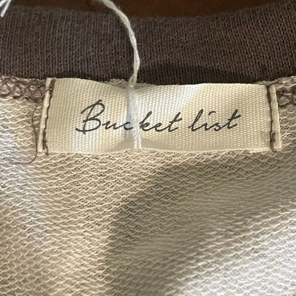 Womens V-Neck Long Sleeve Tie-Dye Shirt sz Medium boho style top gray and red - Picture 4 of 11